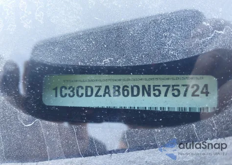 2013 Dodge Avenger Se из США, поврежденный, VIN 1C3CDZAB6DN575724